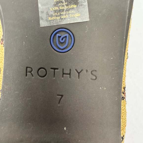 Rothy's The Flat Round Toe Animal Print Leopard Cheetah Ballet Flats - Picture 7 of 7